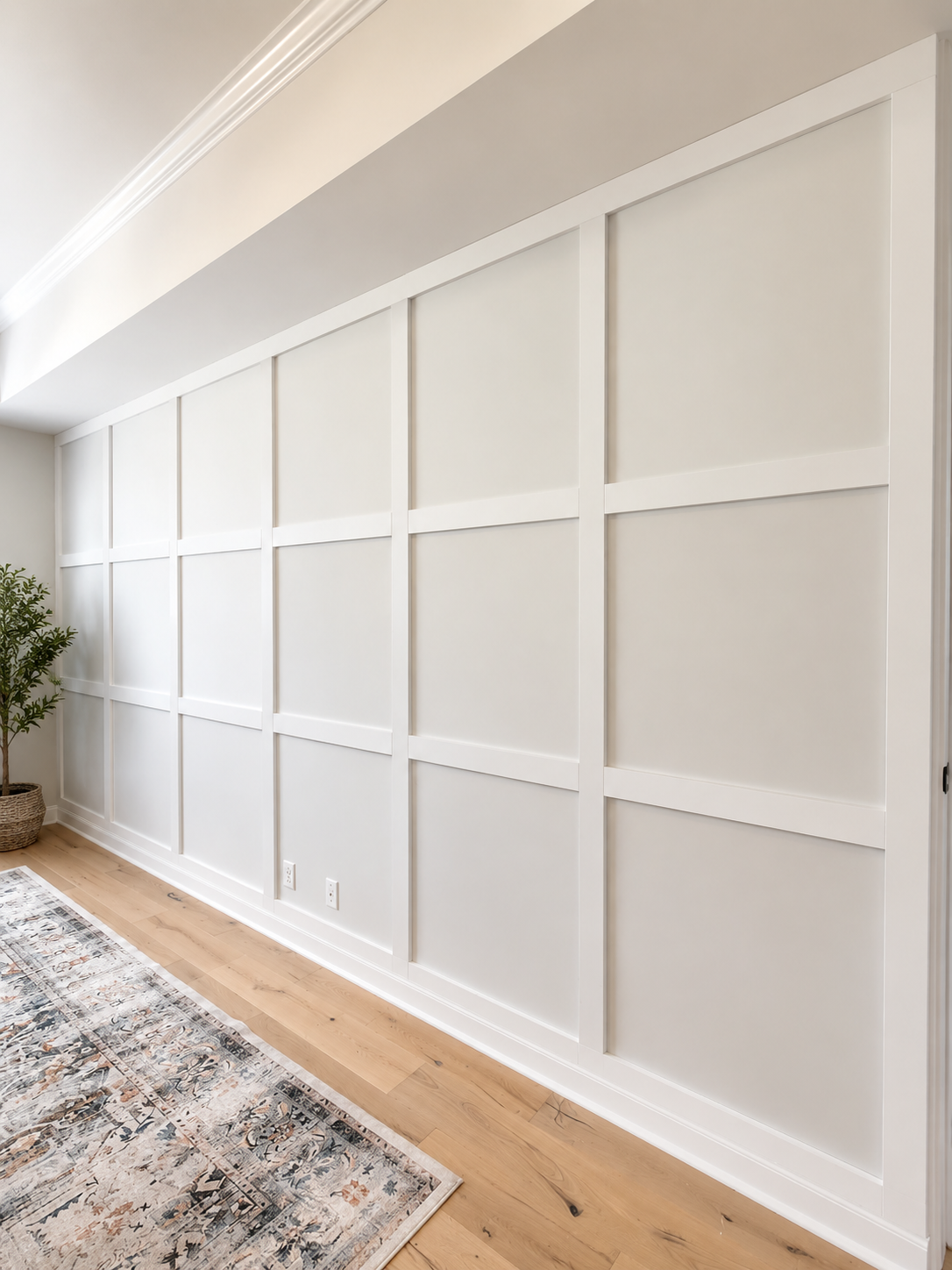 Freshly painted interior of a Charlotte NC home